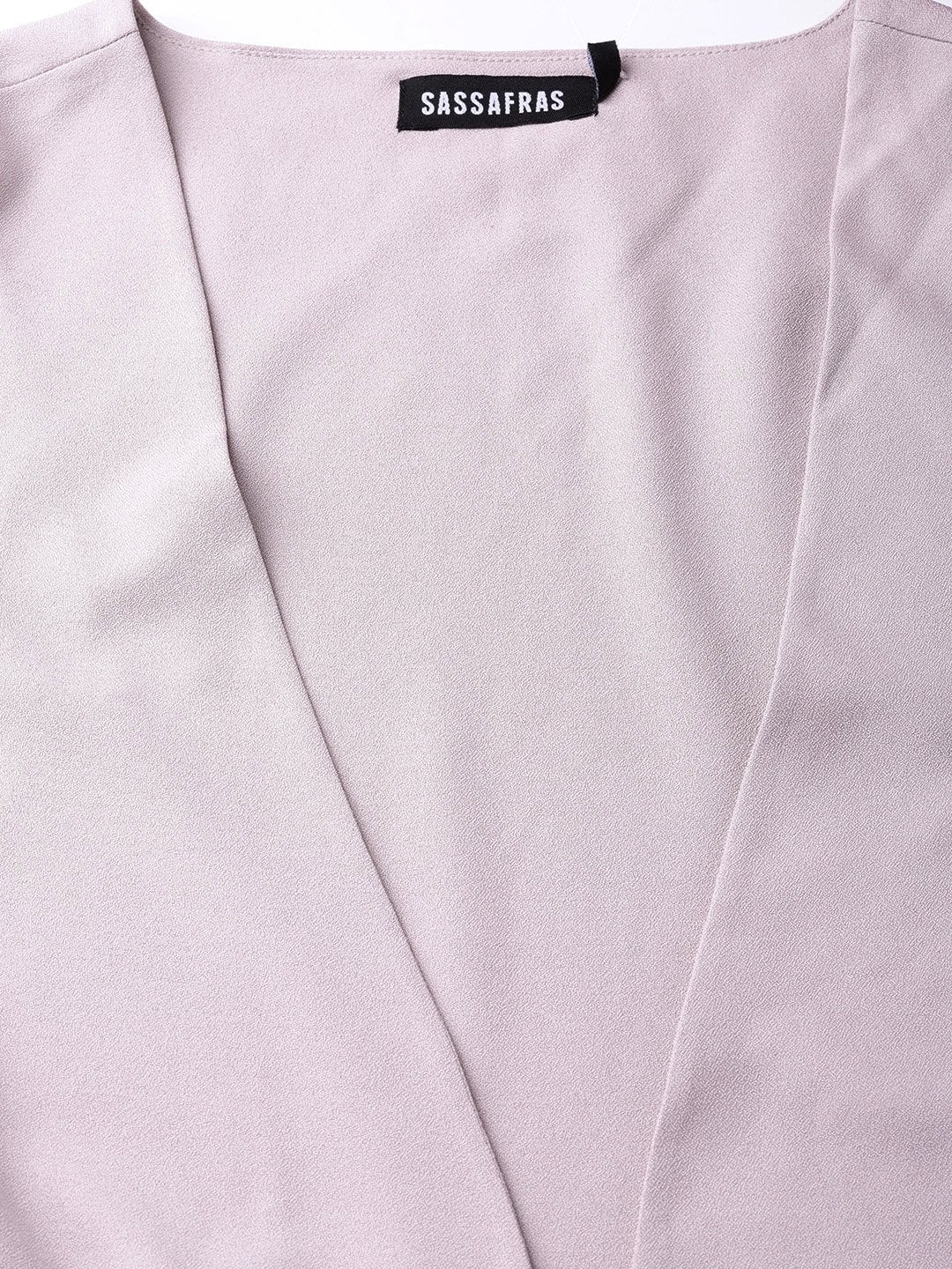 Women's Mauve Cape Jacket