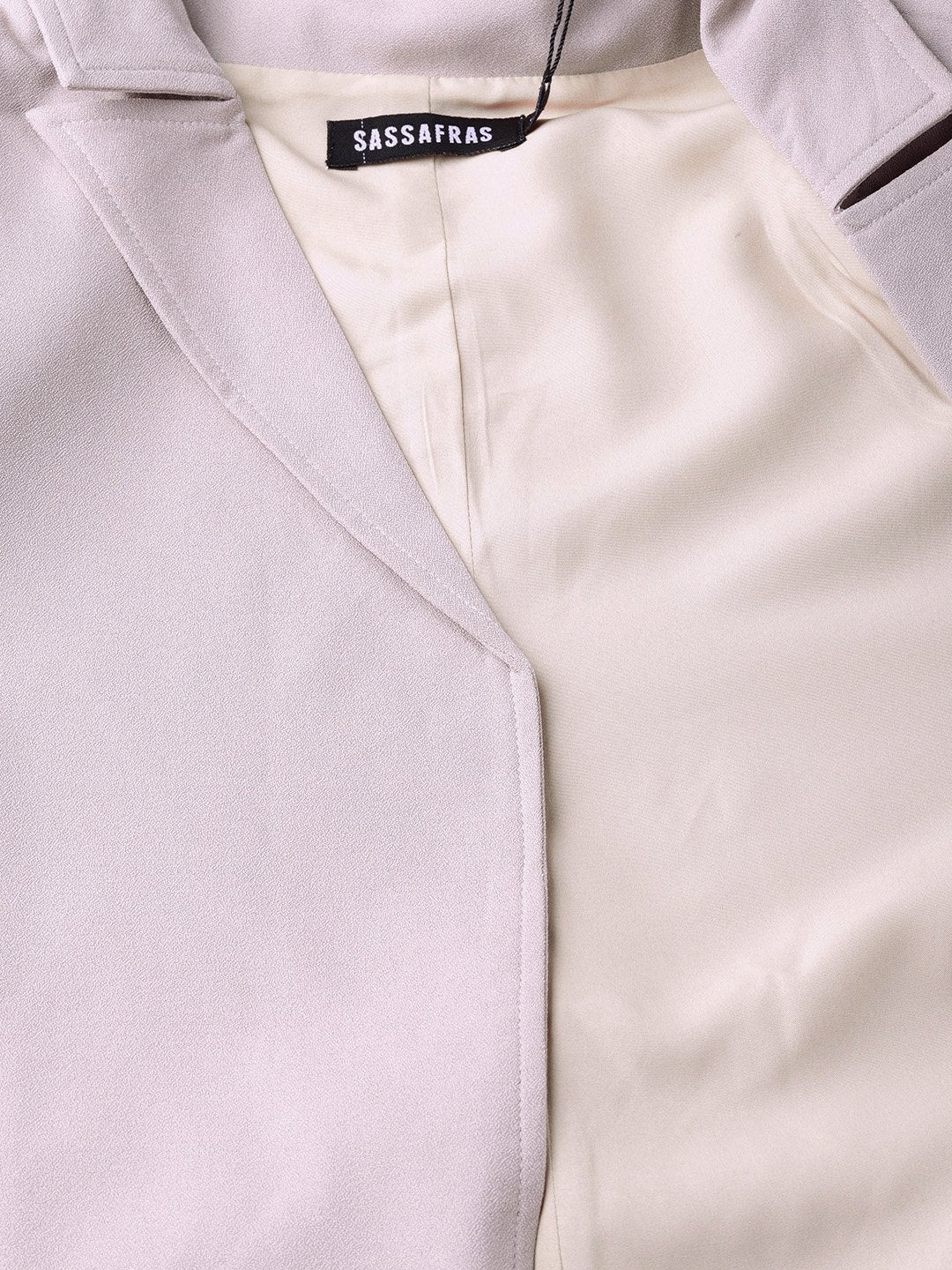 Women's Mauve Belted Jacket