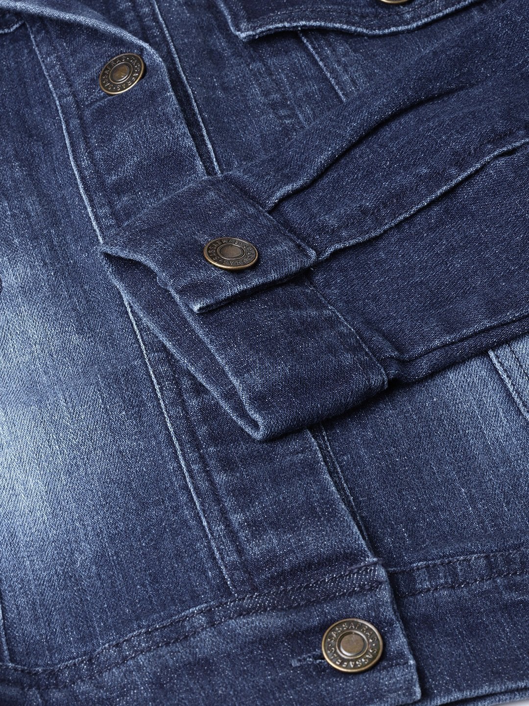 Women's Blue Denim Washed Jacket
