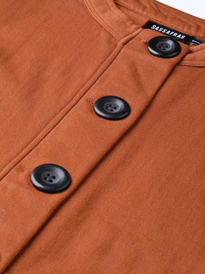 Women's Brown Button Front Peplum Jacket