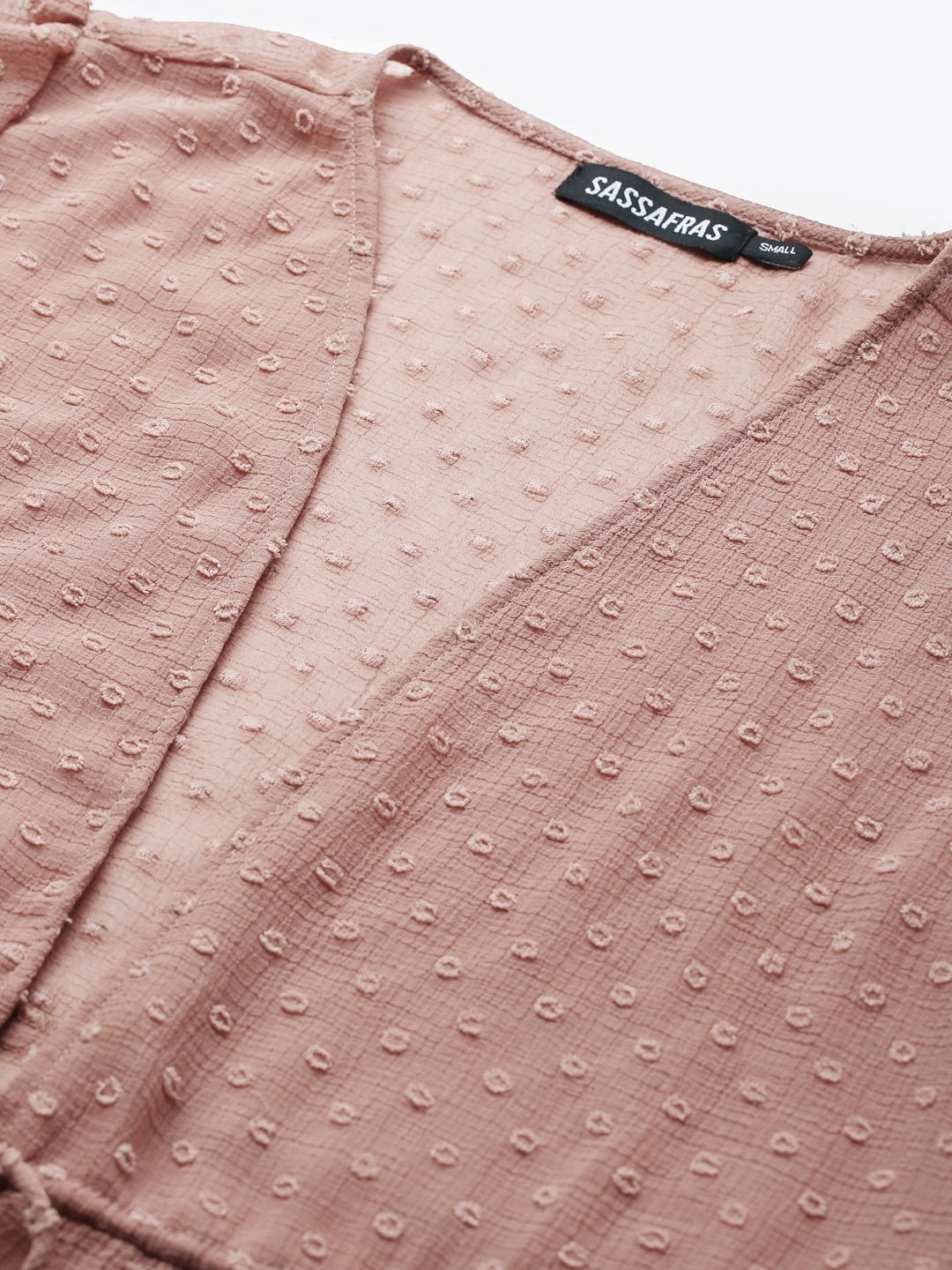 Women's Dusty Pink Front Open Shrug