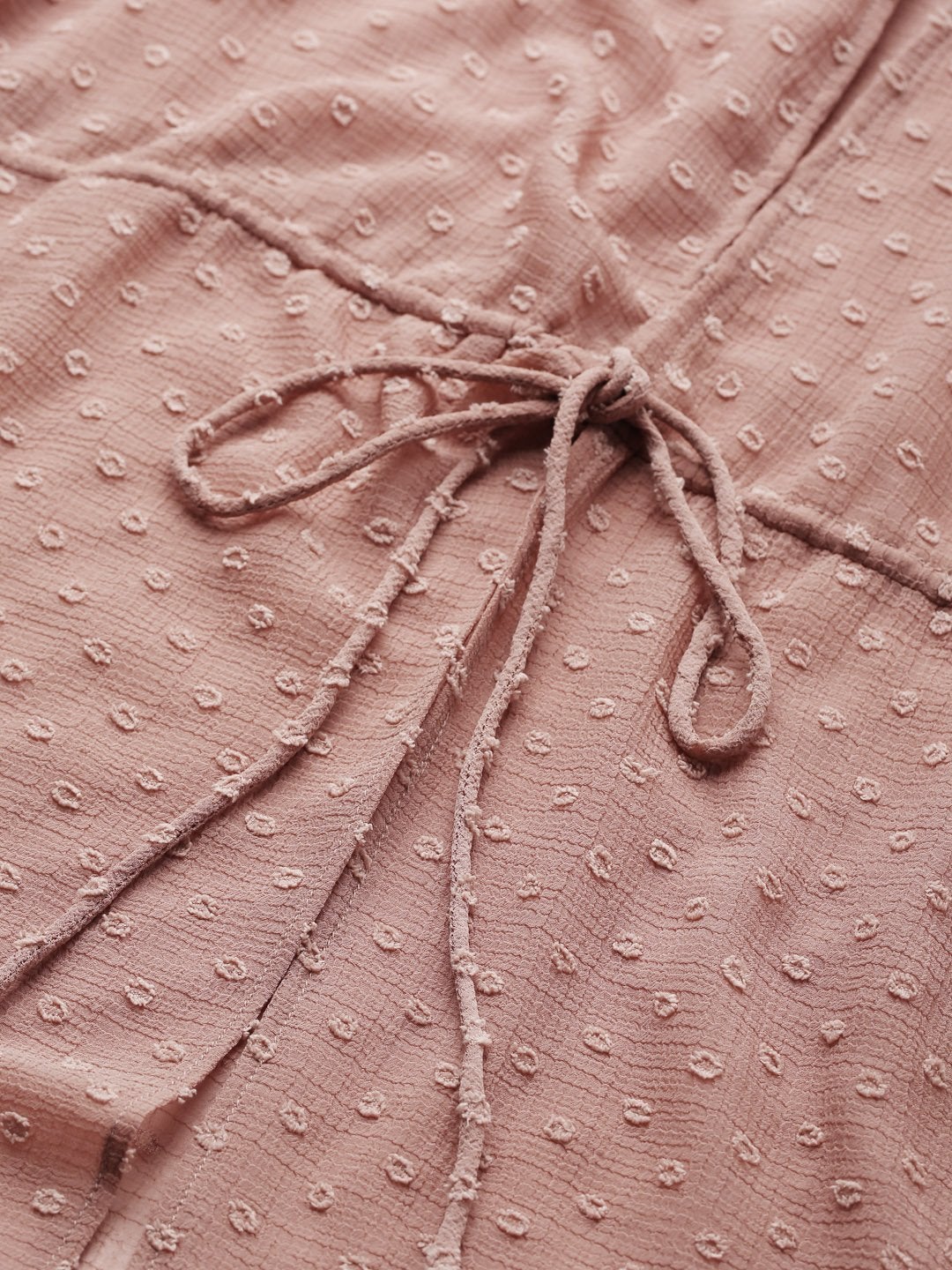 Women's Dusty Pink Front Open Shrug