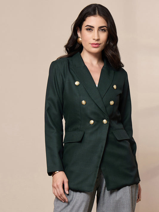 Women's Green Strong Blazer