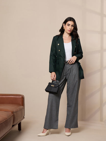 Women's Green Strong Blazer