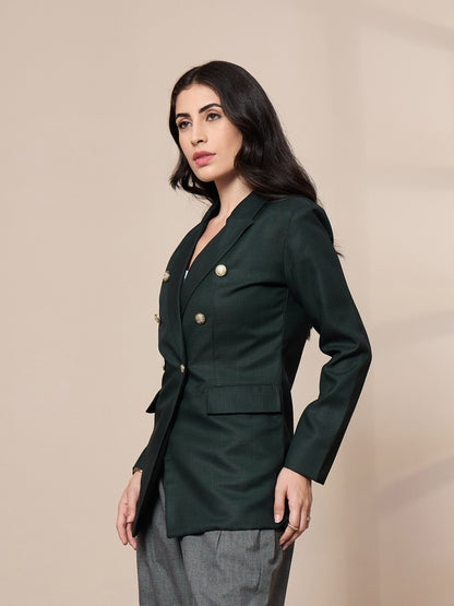 Women's Green Strong Blazer
