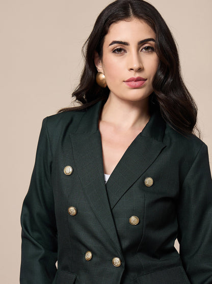 Women's Green Strong Blazer