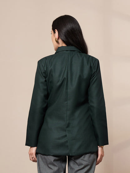 Women's Green Strong Blazer