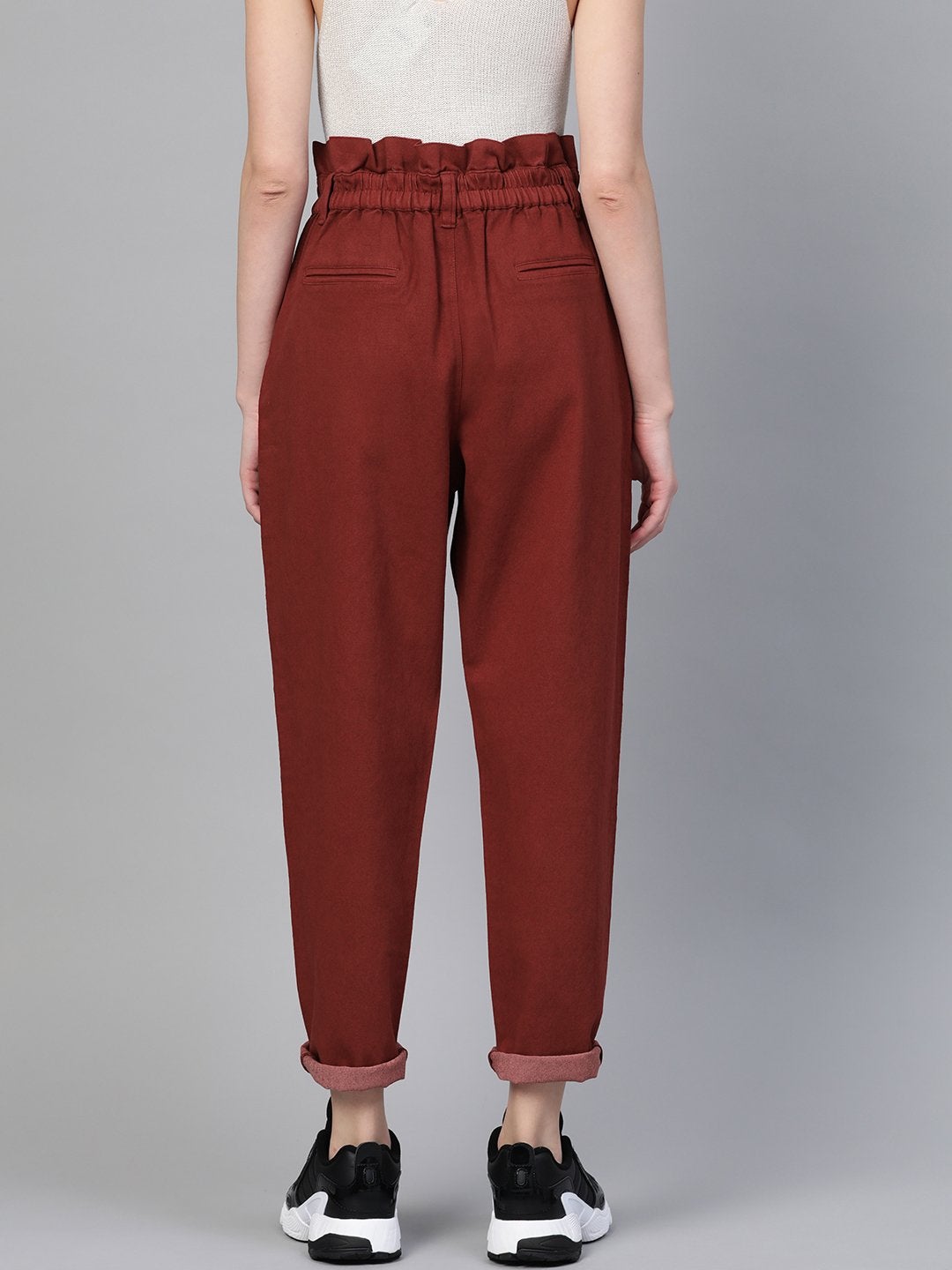 Women's Rust Slouchy Jeans
