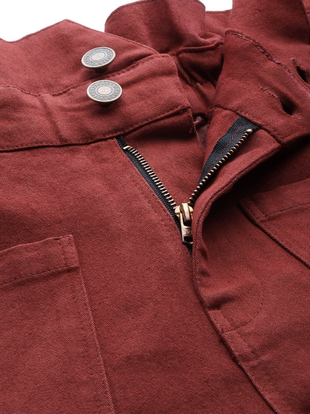 Women's Rust Slouchy Jeans
