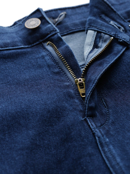 Women's Navy Basic Regular Jeans