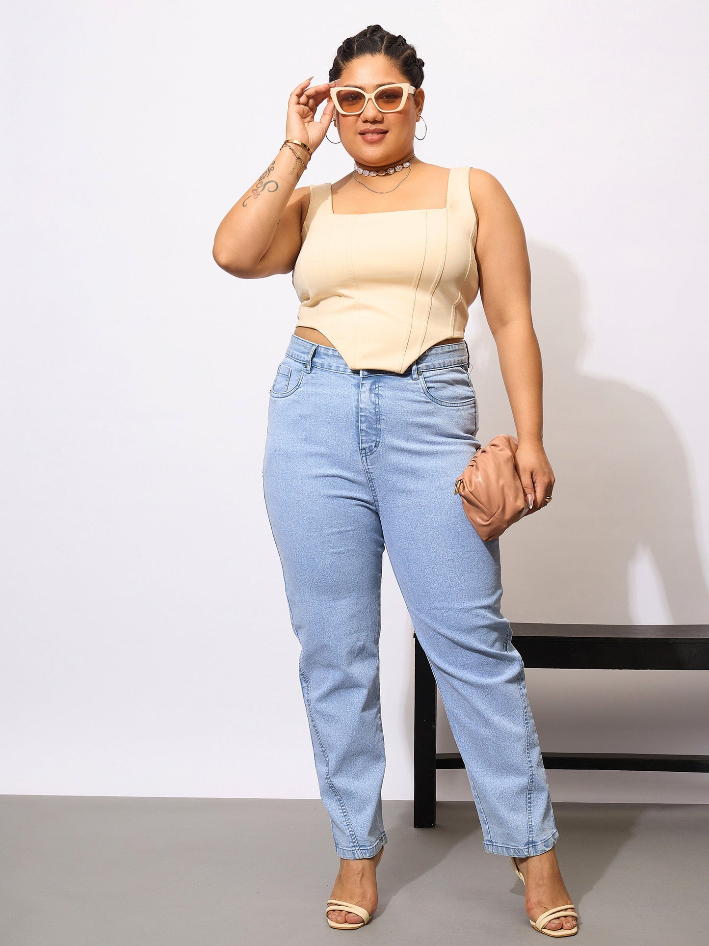 Women's Ice Blue Wash Jean