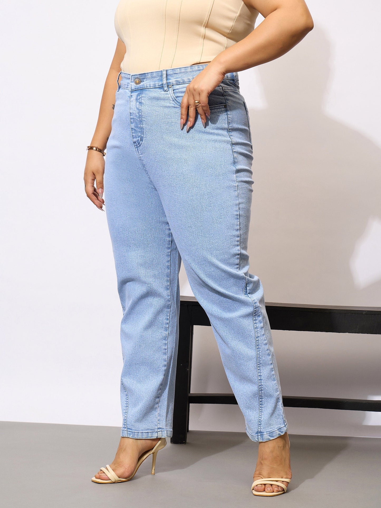 Women's Ice Blue Wash Jean