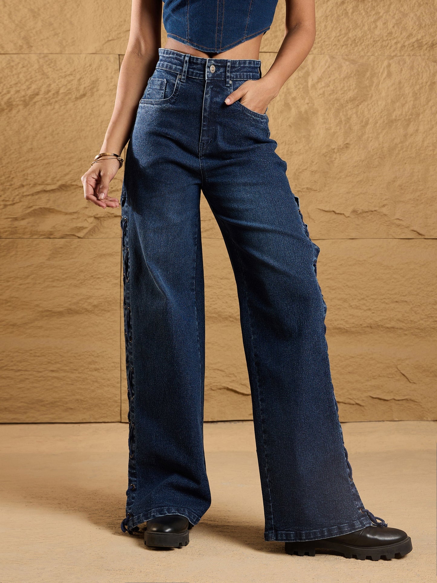 Women's Blue Wash Jean