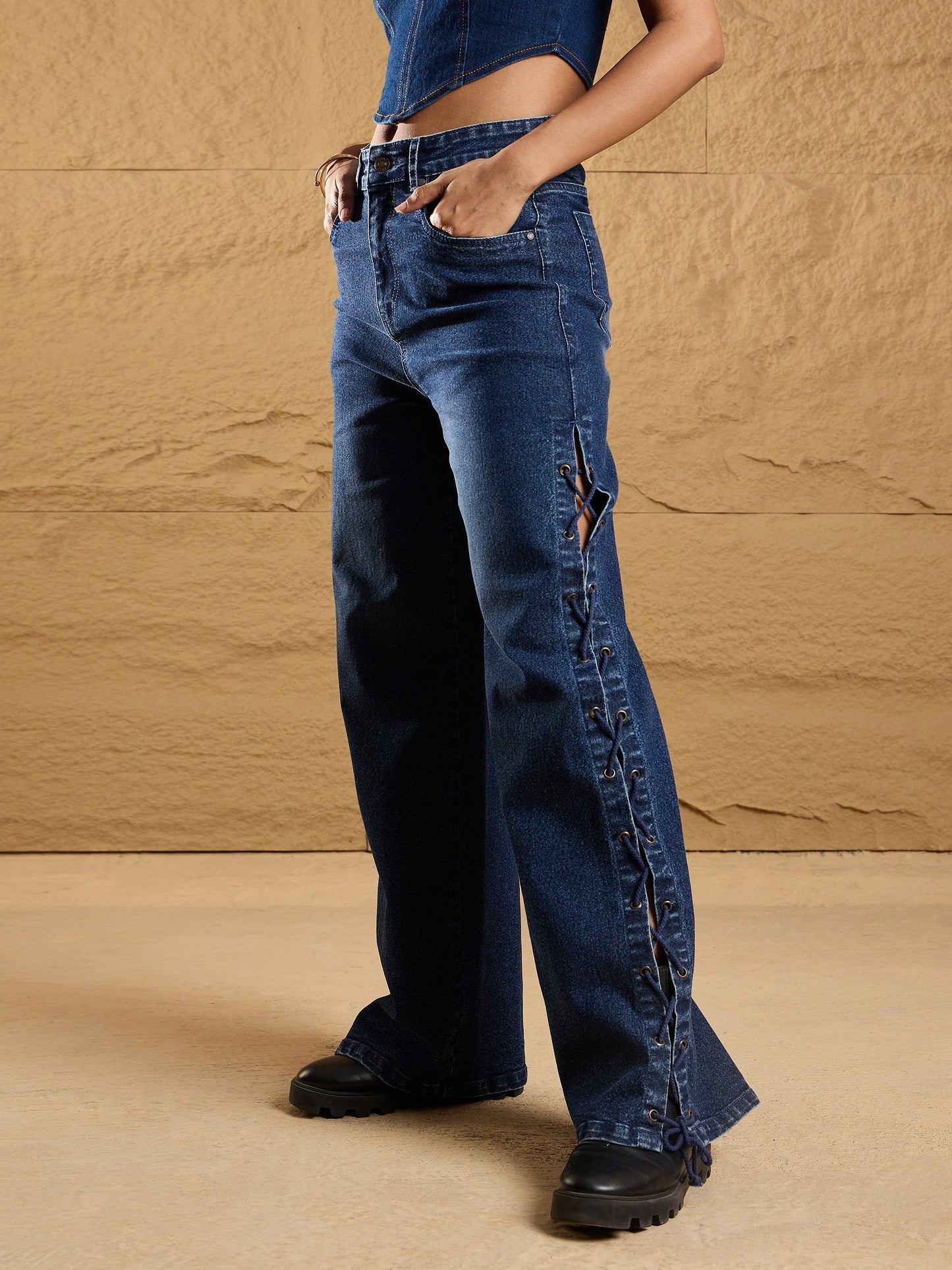Women's Blue Wash Jean