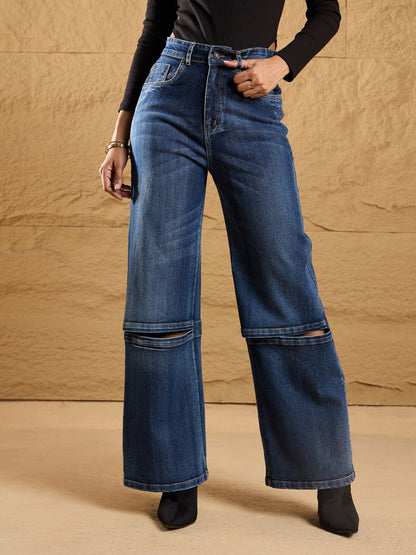 Women's Blue Wash Jean