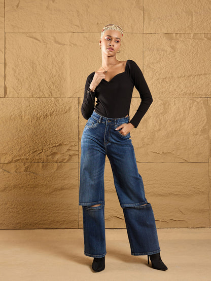 Women's Blue Wash Jean