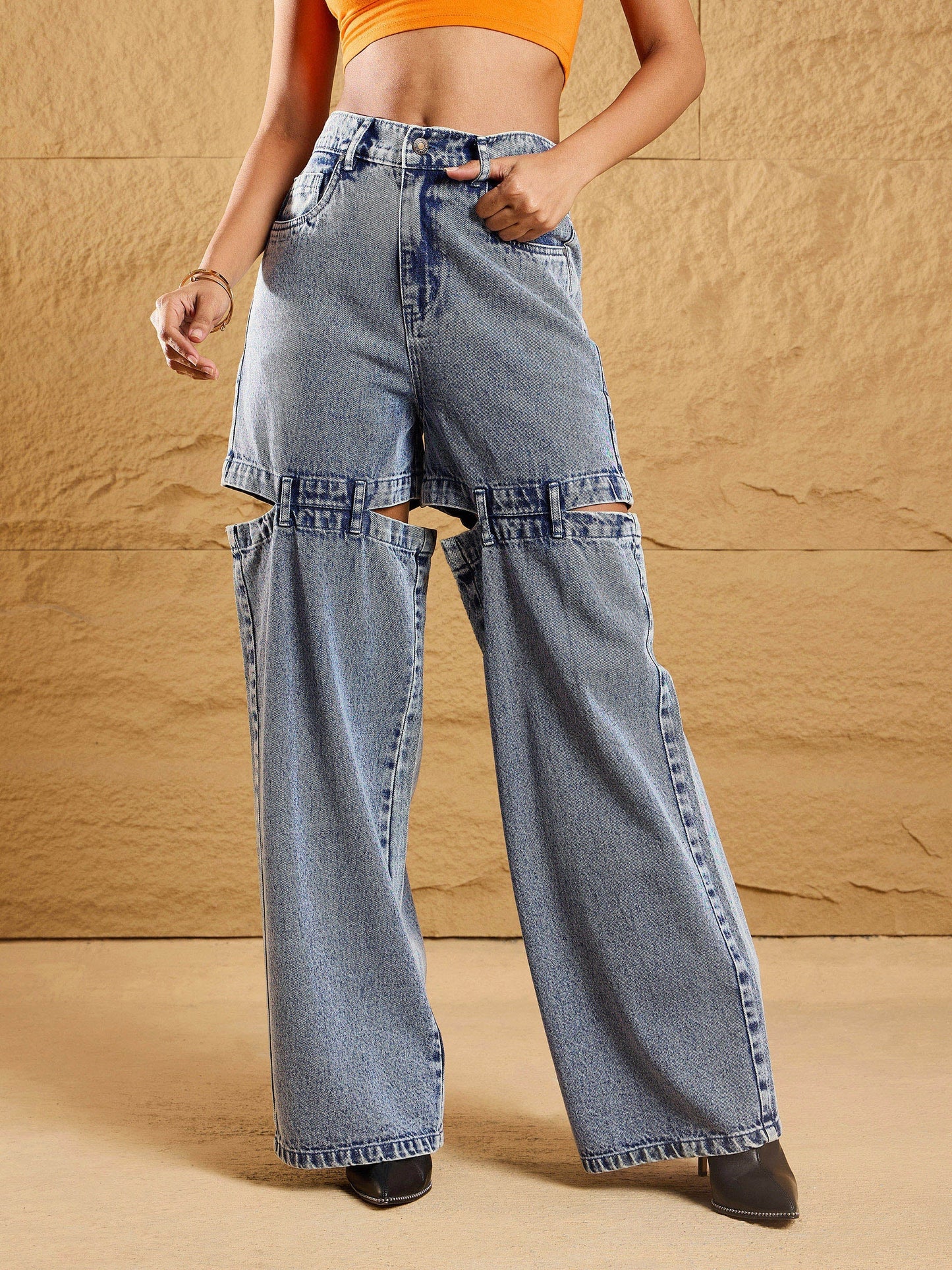 Women's Blue Wash Jean