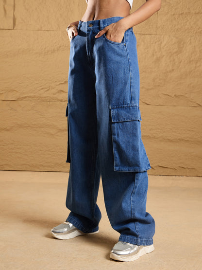 Women's Blue Wash Jean