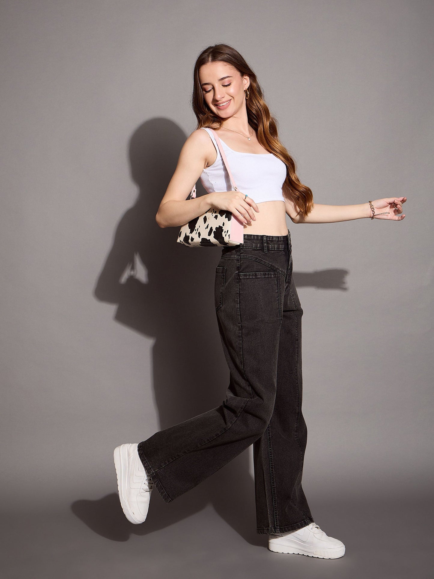 Women's Black Wash Jean