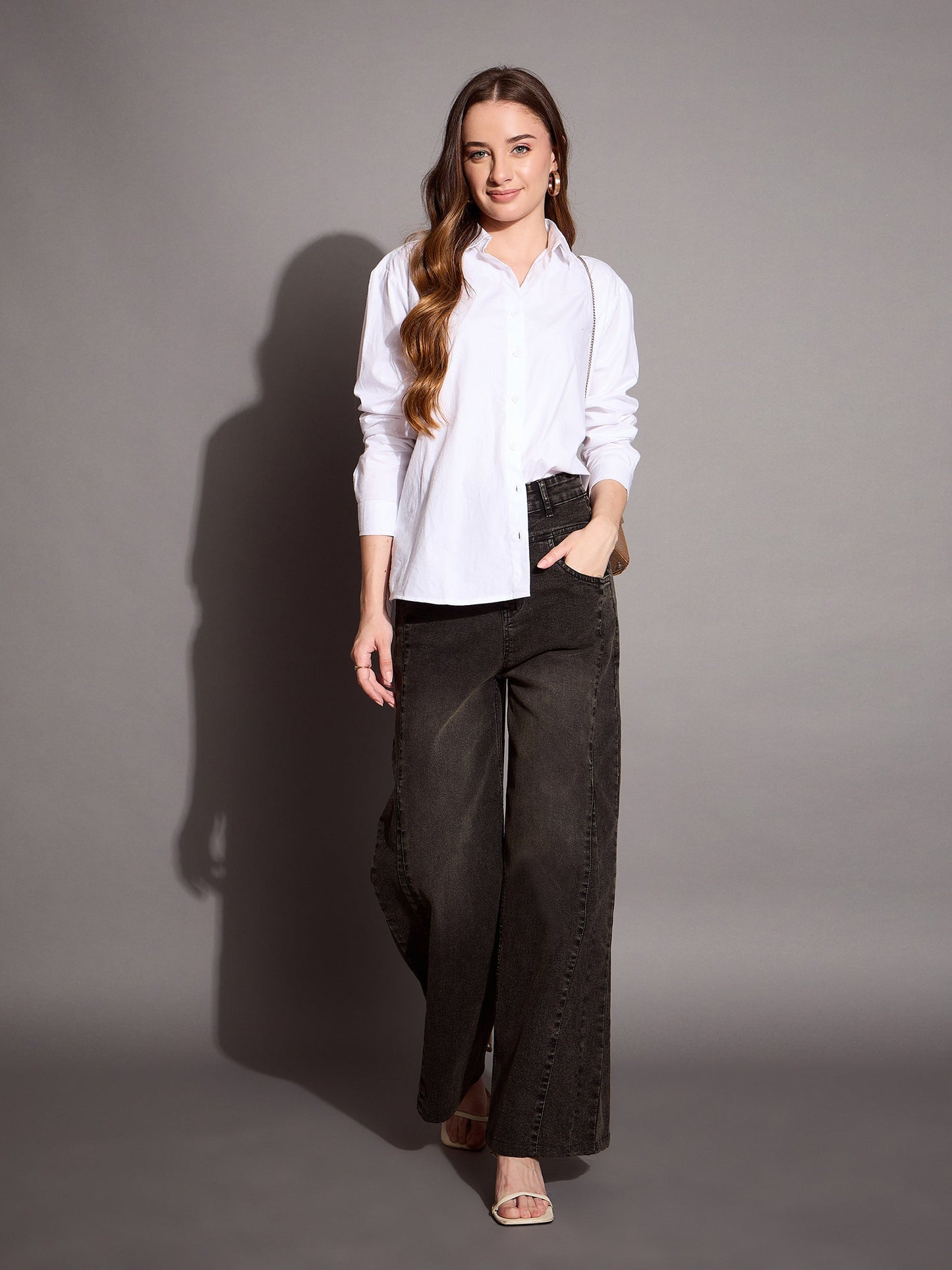 Women's Black Wash Jean
