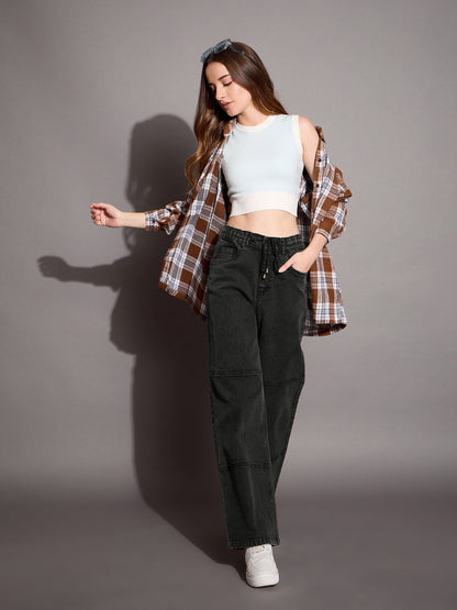 Women's Black Wash Jean