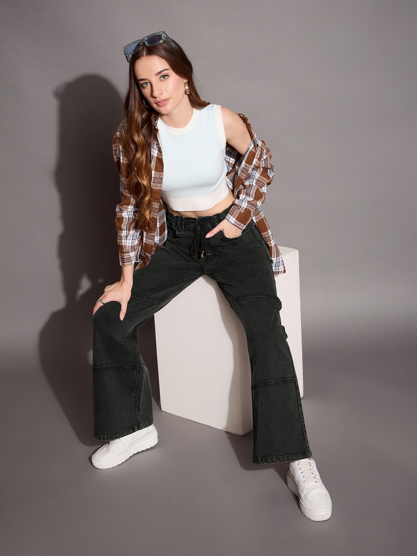 Women's Black Wash Jean