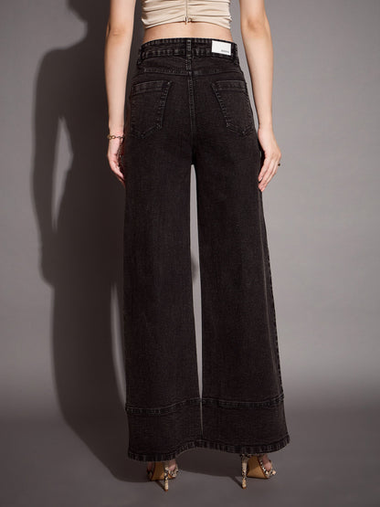 Women's Black Wash Jean