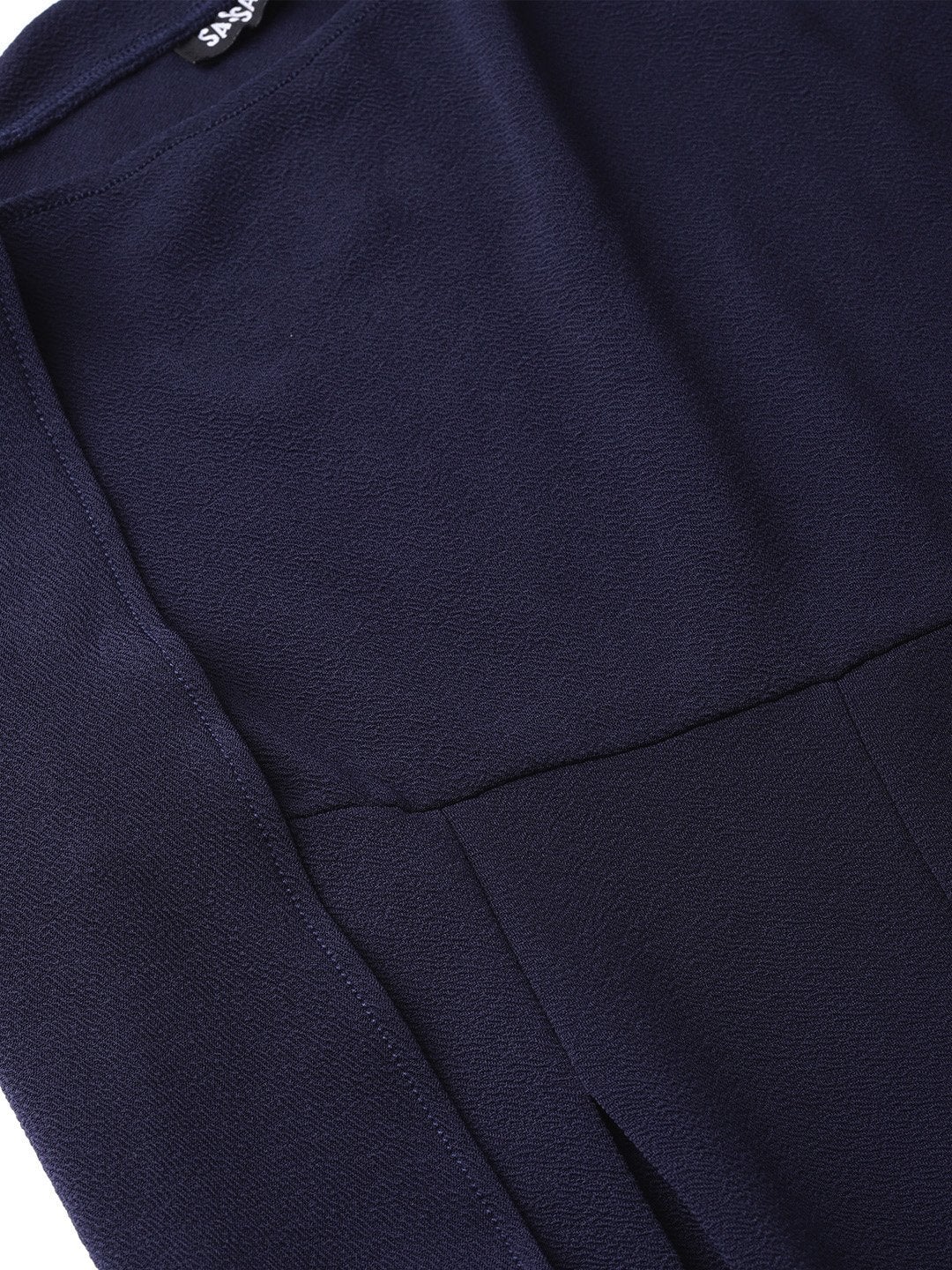 Women's Navy Cape Jumpsuit