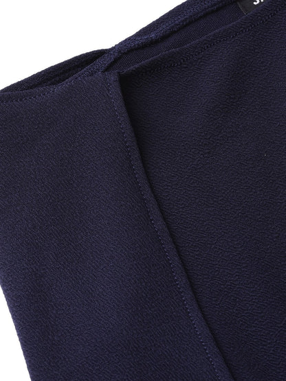 Women's Navy Cape Jumpsuit