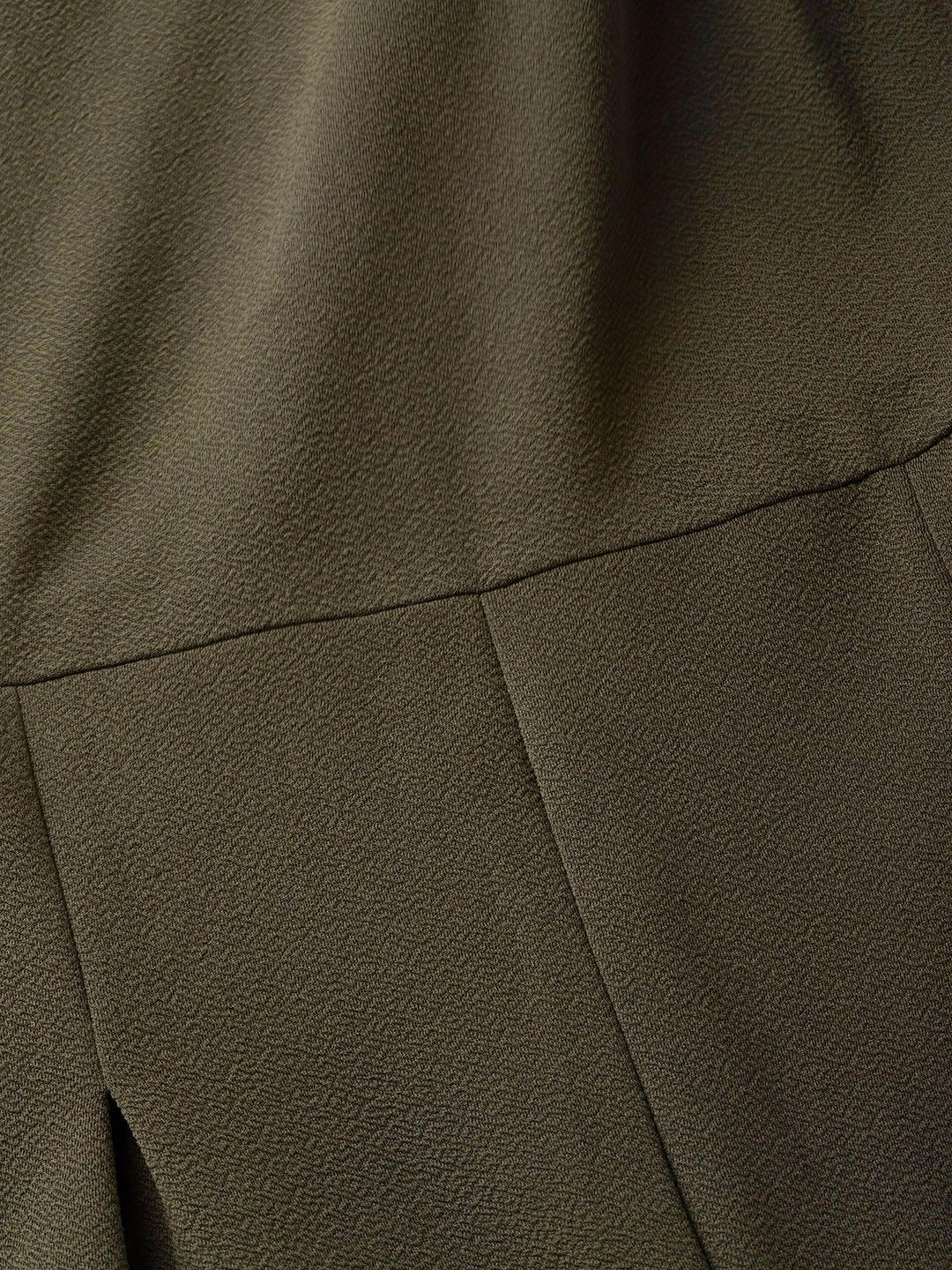 Women's Olive Cape Jumpsuit
