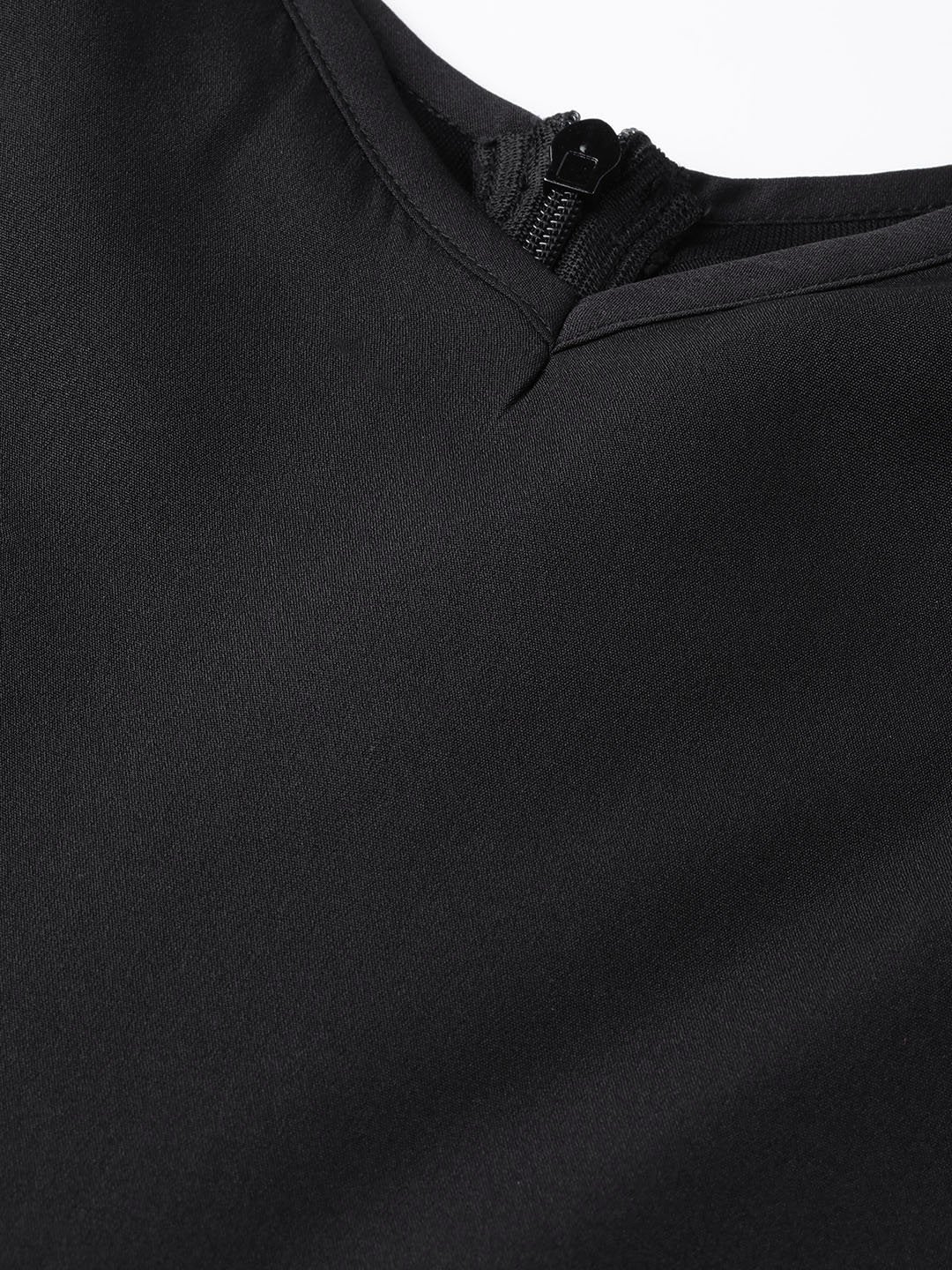 Women's Black Strappy Jumpsuit