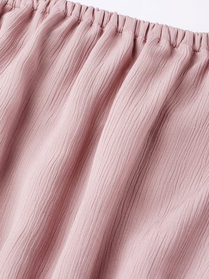 Women's Baked Pink Off Shoulder Romper