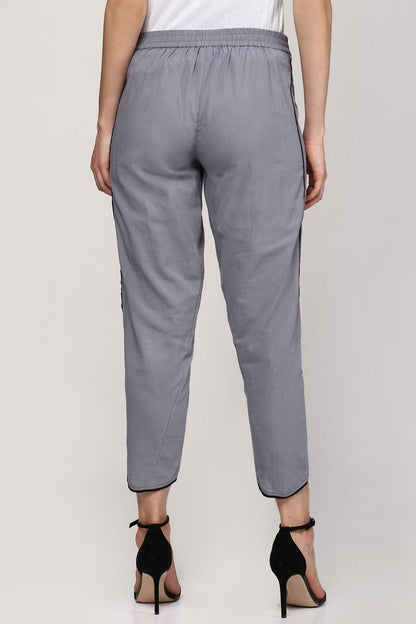 Women's Grey Dhoti Pants