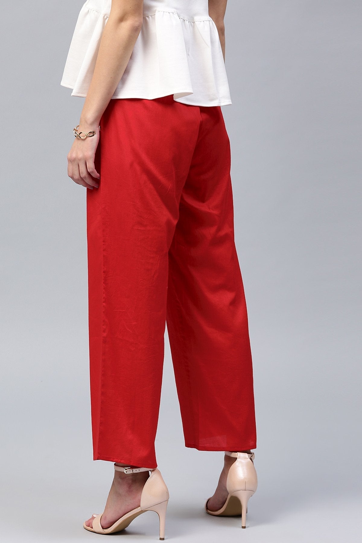 Women's Red Palazzos