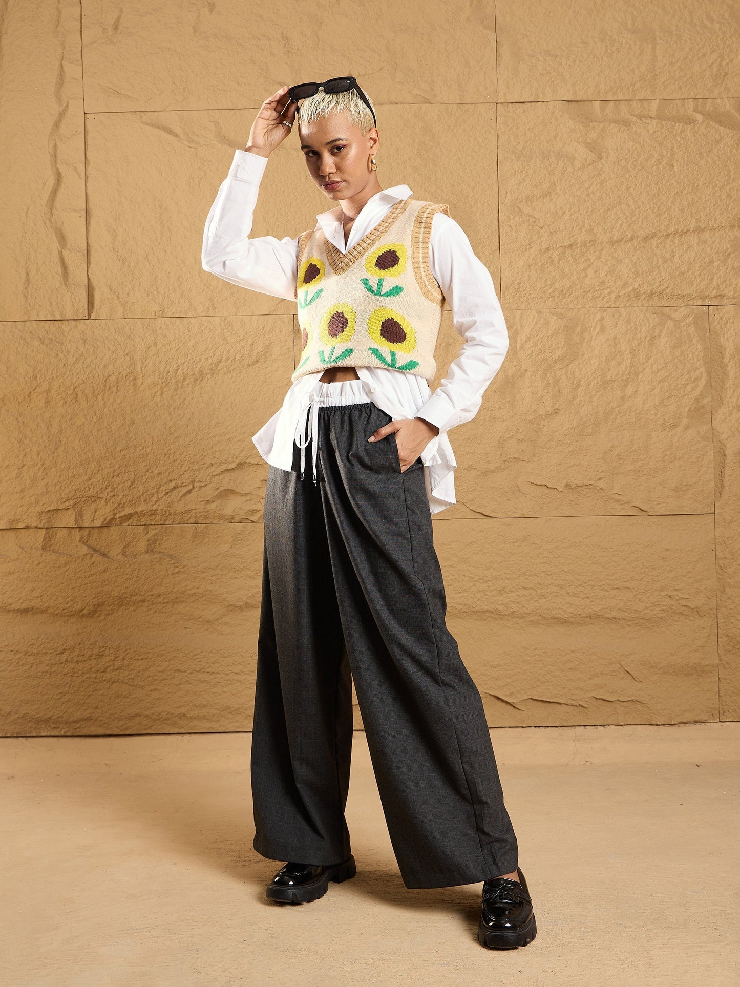 Women's Black Strong Pant
