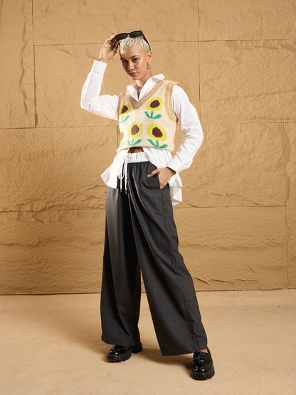 Women's Black Strong Pant