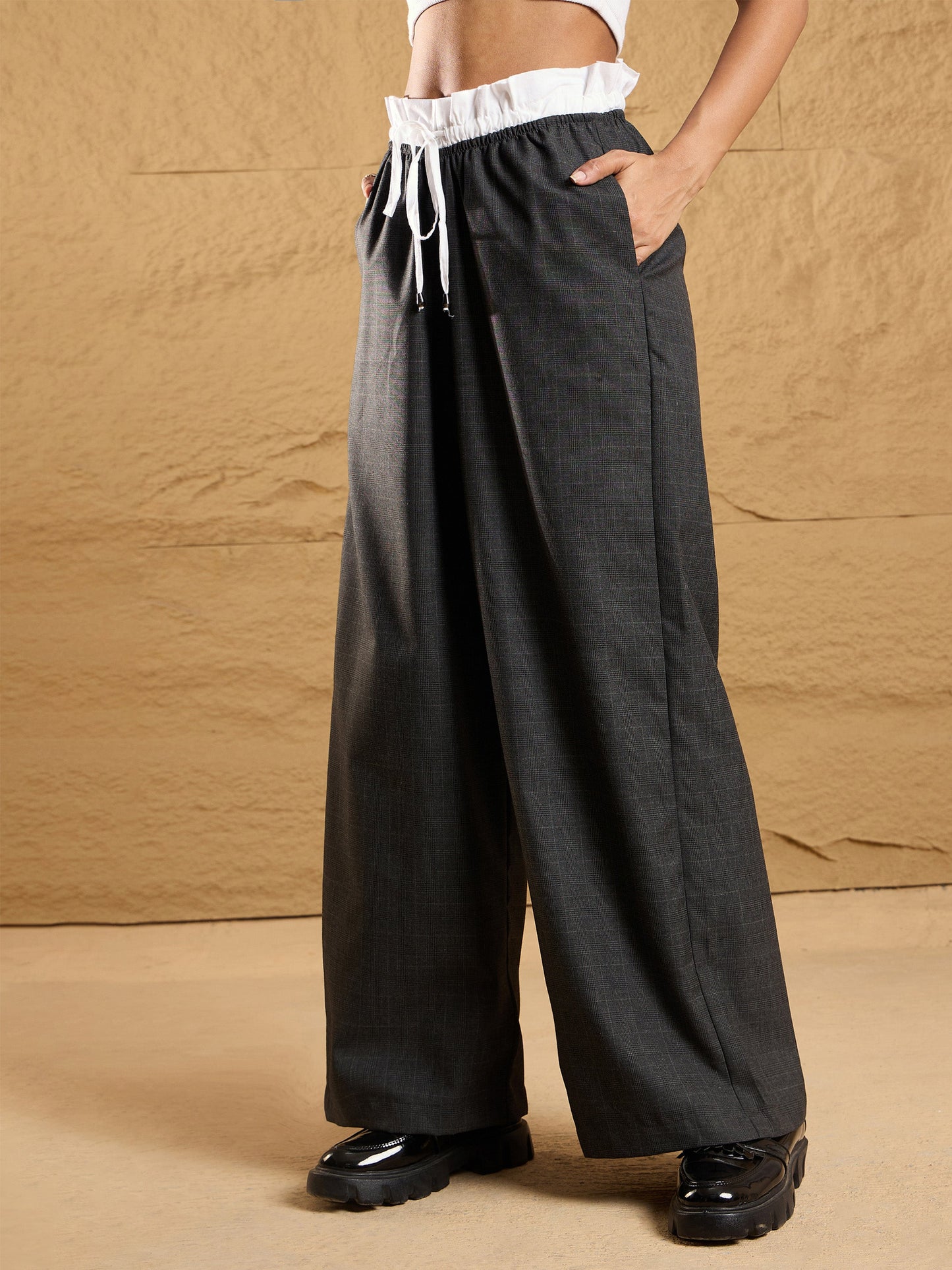 Women's Black Strong Pant