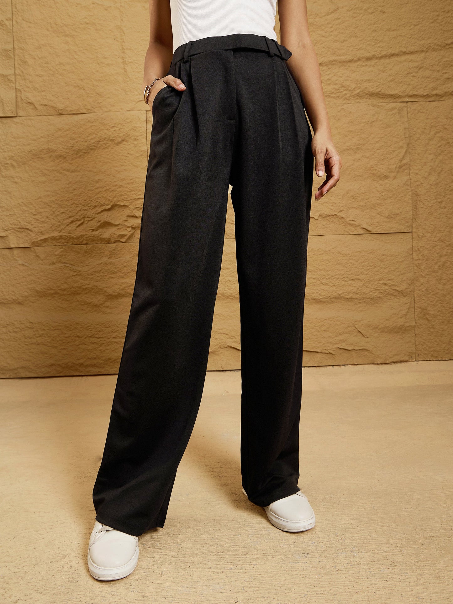Women's Black Comfort Pant
