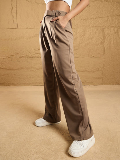 Women's Beige Comfort Pant