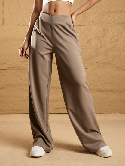 Women's Beige Comfort Pant