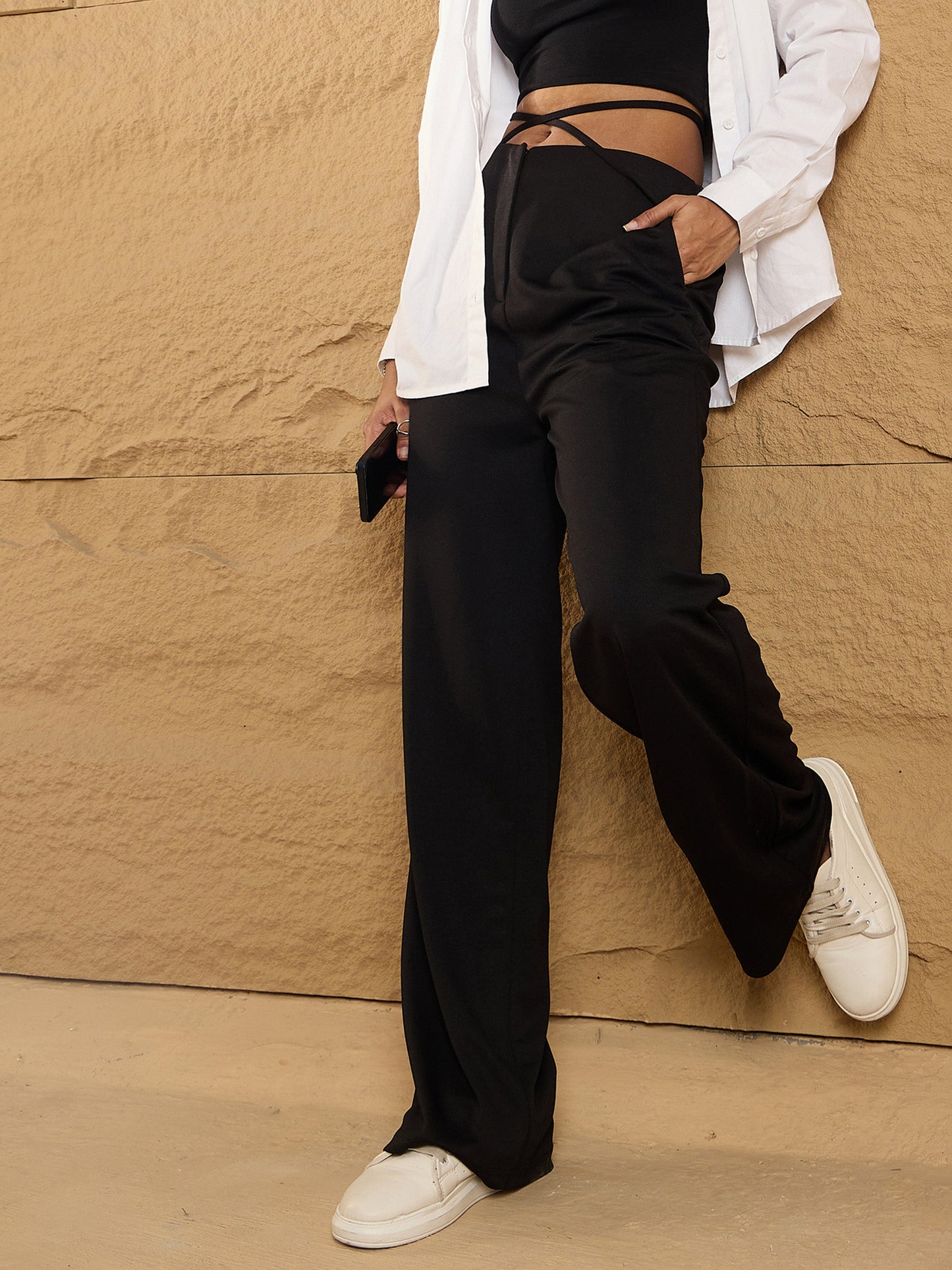 Women's Black Comfort Pant