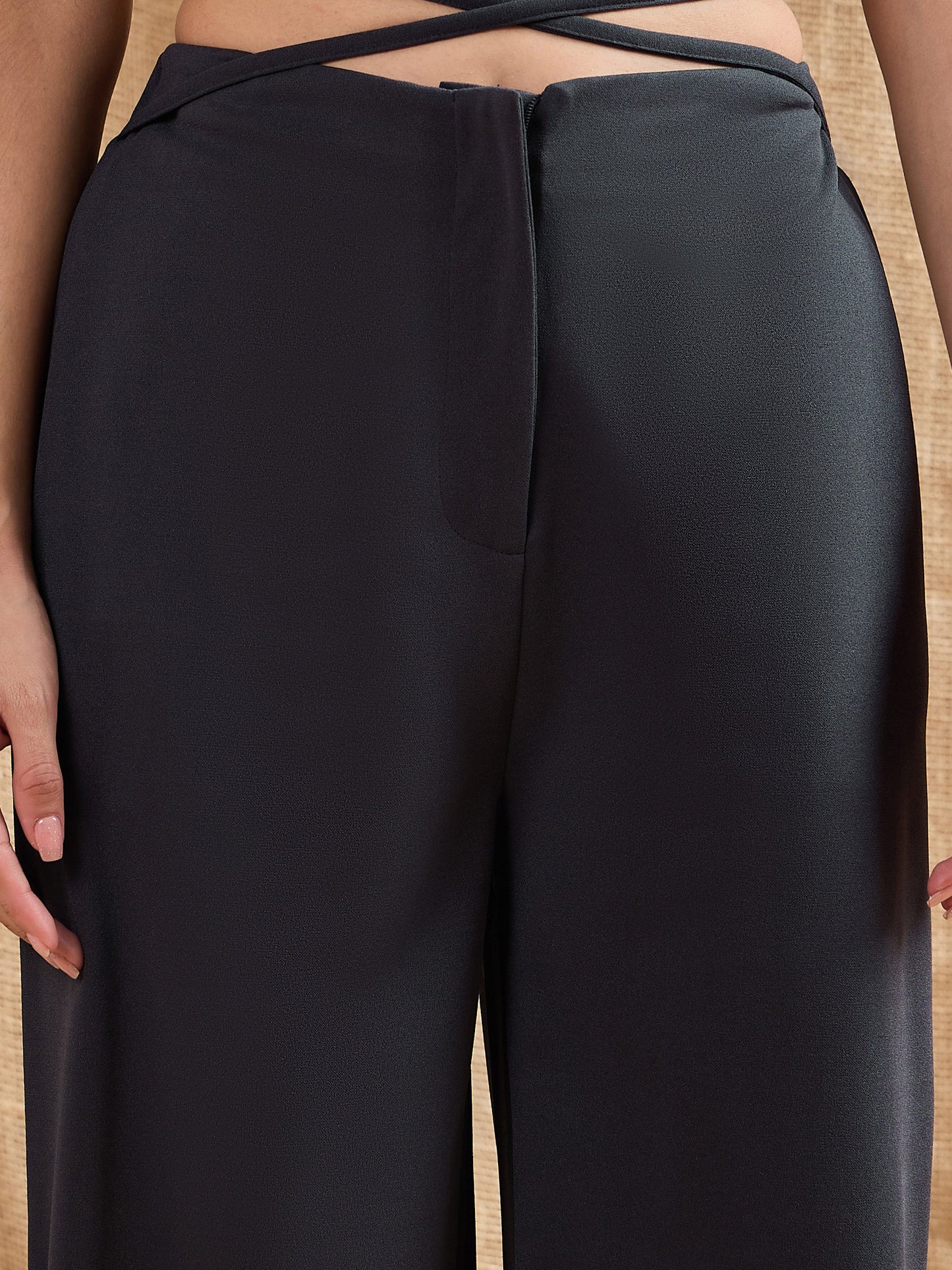 Women's Grey Comfort Pant
