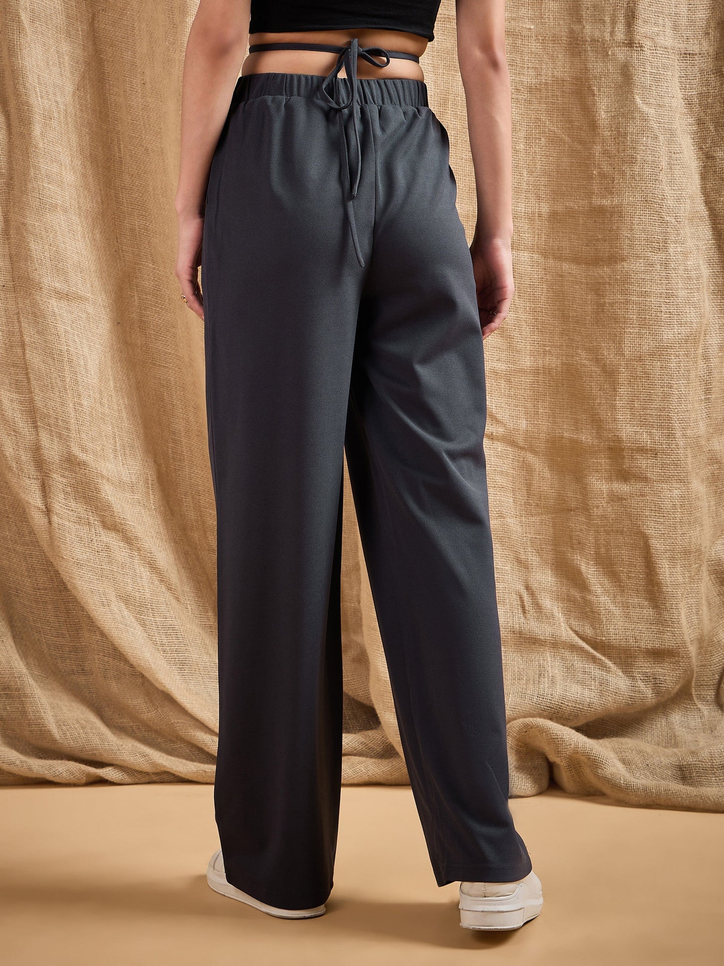 Women's Grey Comfort Pant