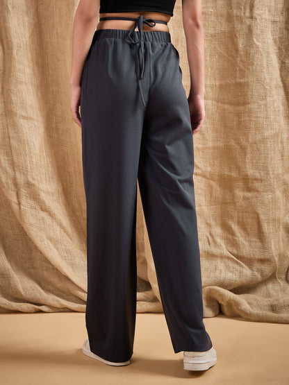 Women's Grey Comfort Pant