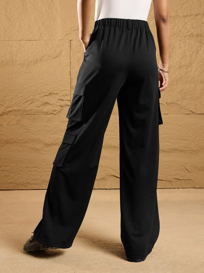 Women's Black Comfort Pant