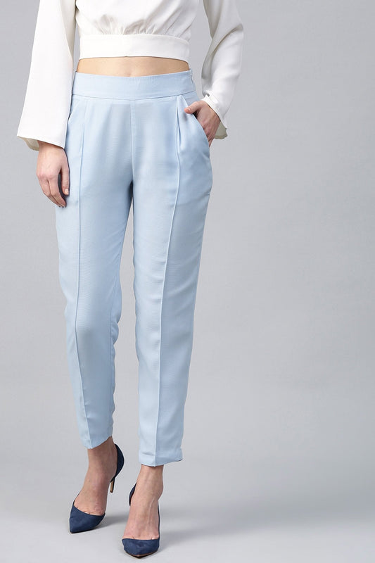 Women's Aqua Tapered Trouser