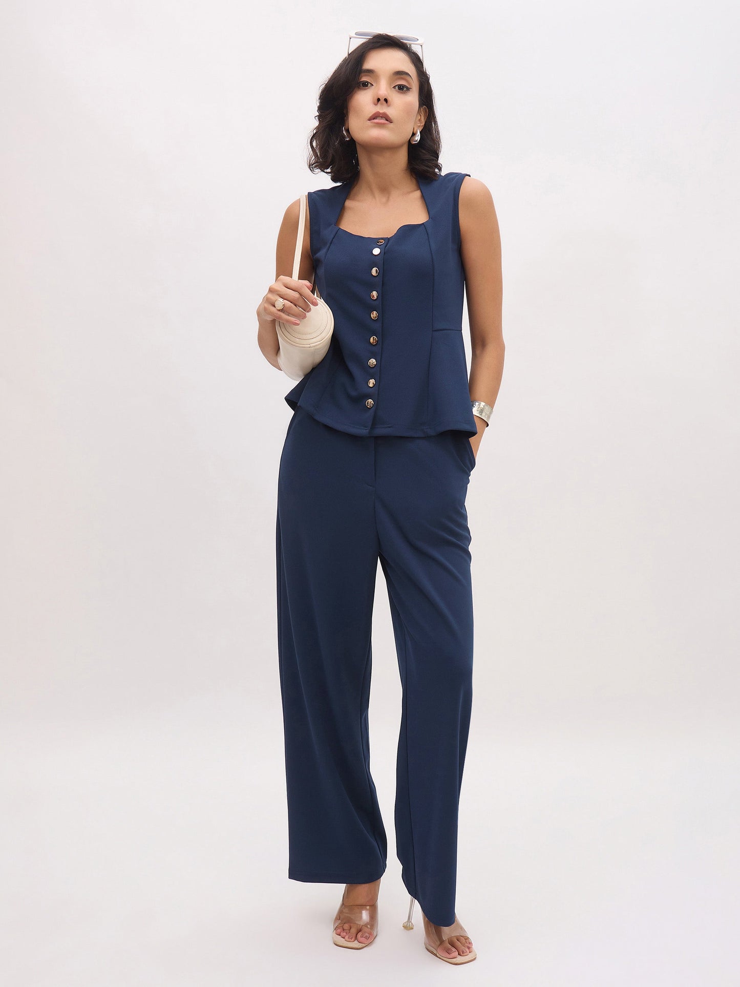 Women's Blue Cross Pocket Pants