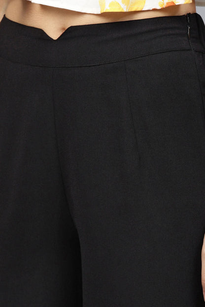 Women's Black A-Line Pants
