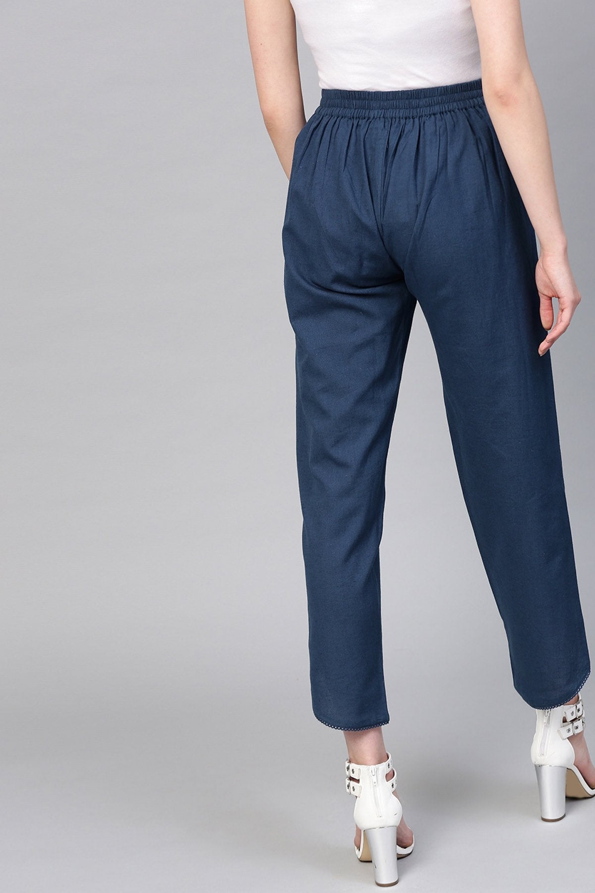 Women's Indigo Dhoti Pants