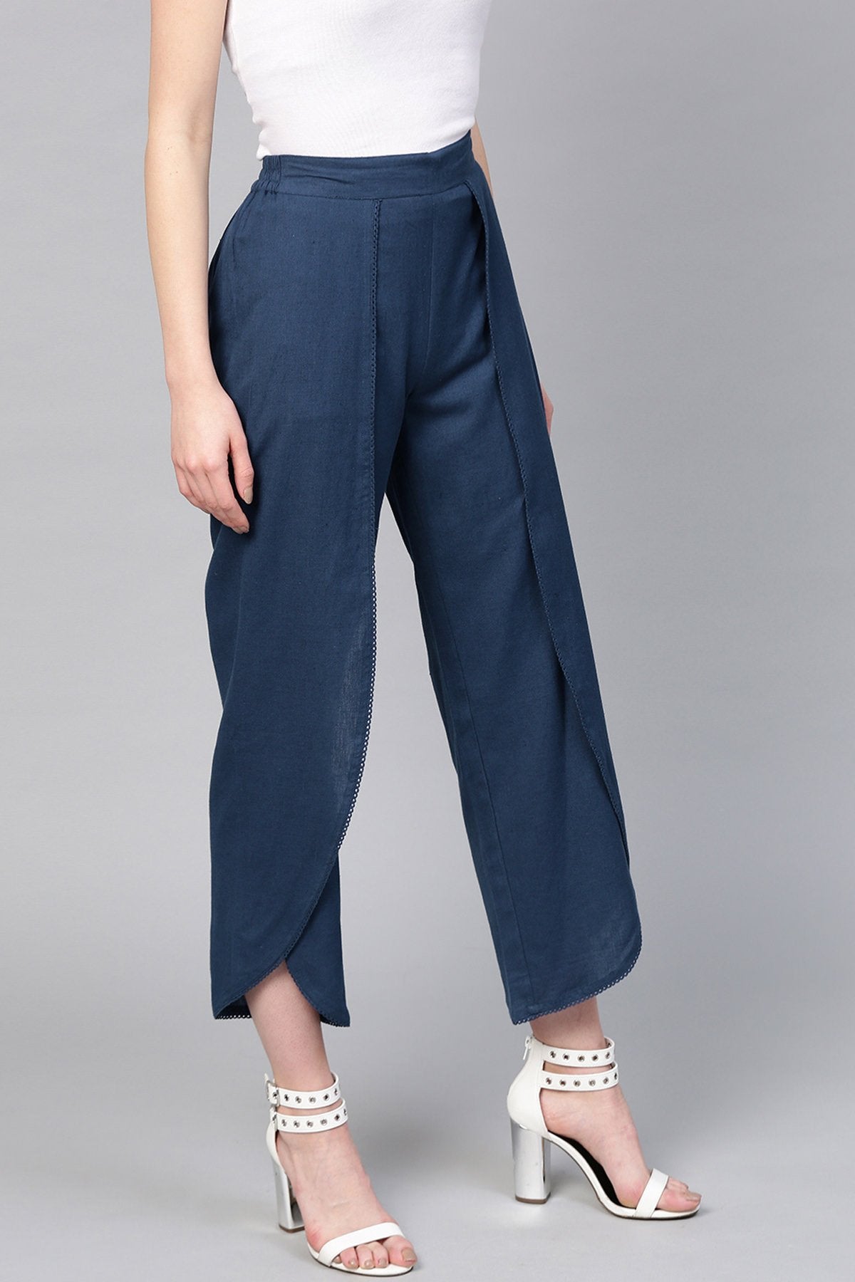 Women's Indigo Dhoti Pants